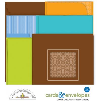 Doodlebug Great Outdoors - Cards & Envelopes